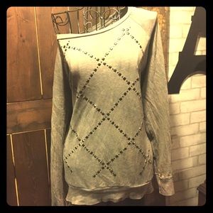 Petrol XL Stylish Off The Shoulder Oversided Shirt